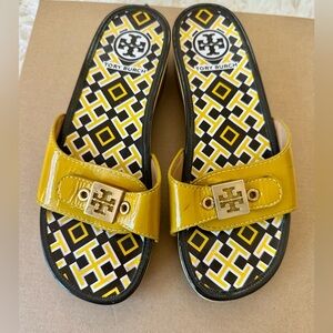 Tory Burch Women’s Yellow Sandals Size: 6.5